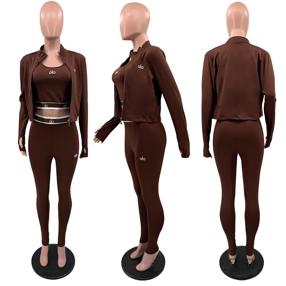 AL003-3 Pieces Pants Set