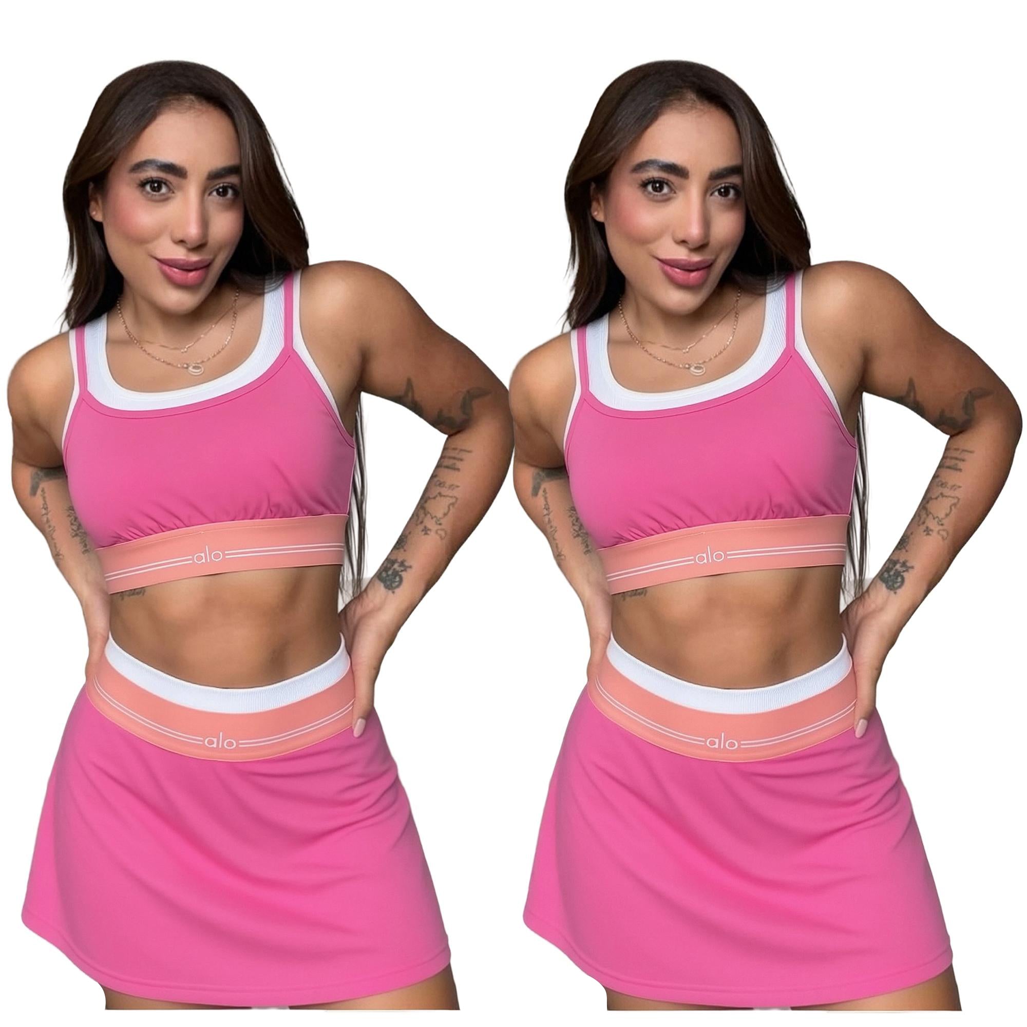 AL037-Mini Skort Set