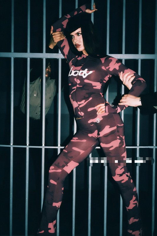 ALGS111-Graphic Tracksuit Set