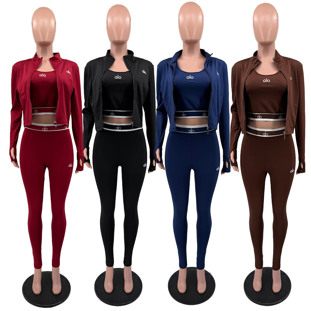 AL003-3 Pieces Pants Set