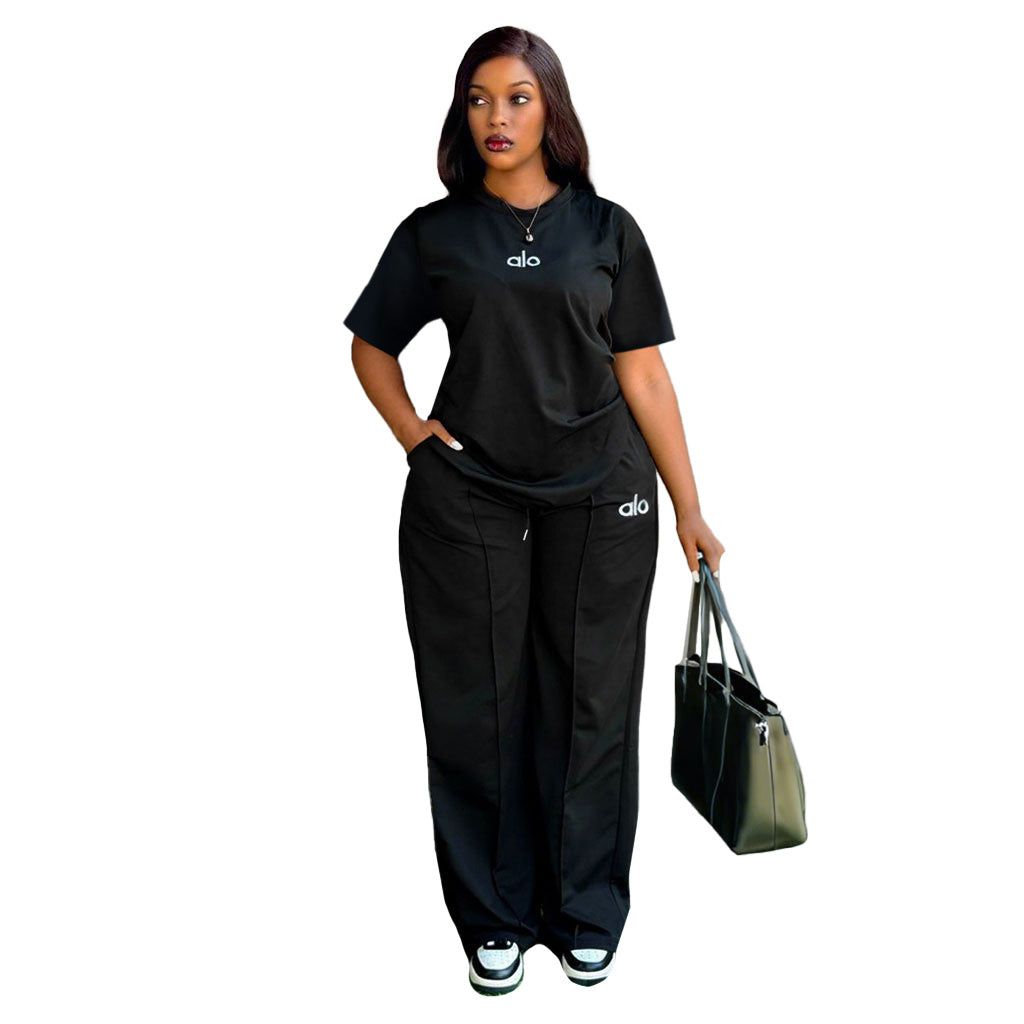 AL002-2 Pieces Pants Set