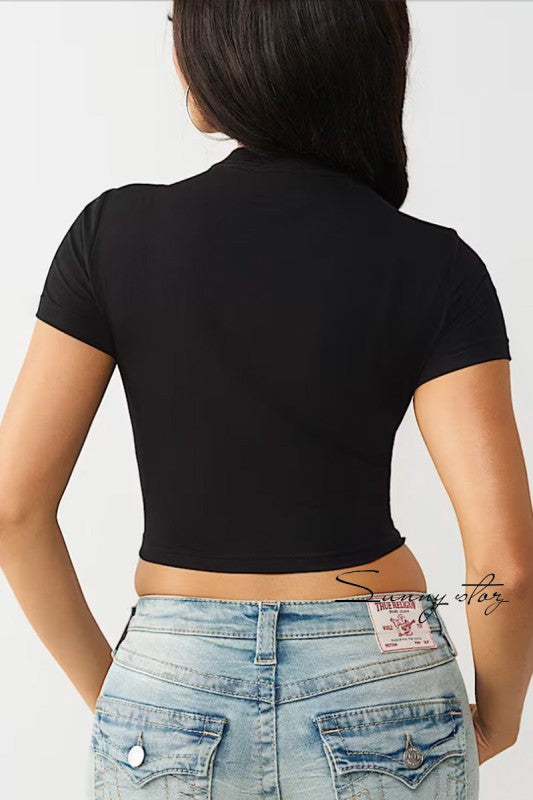GGT152-Graphic Print Baby Tee