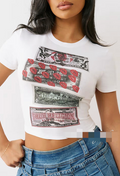 ALGT173-Graphic Printed Babe Tee