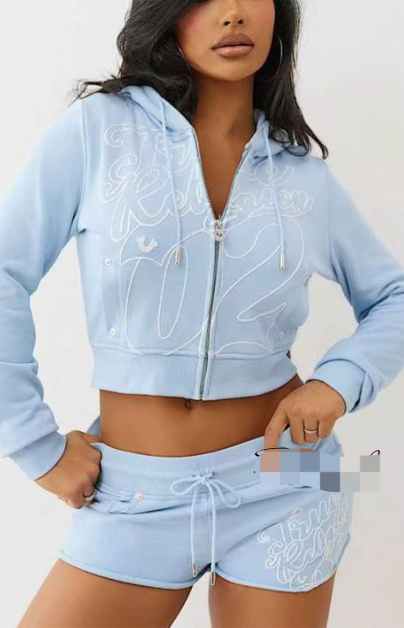 ALES239-Graphic Tracksuit Sets
