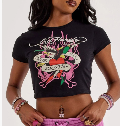 ALET296-Graphic Baby Tee