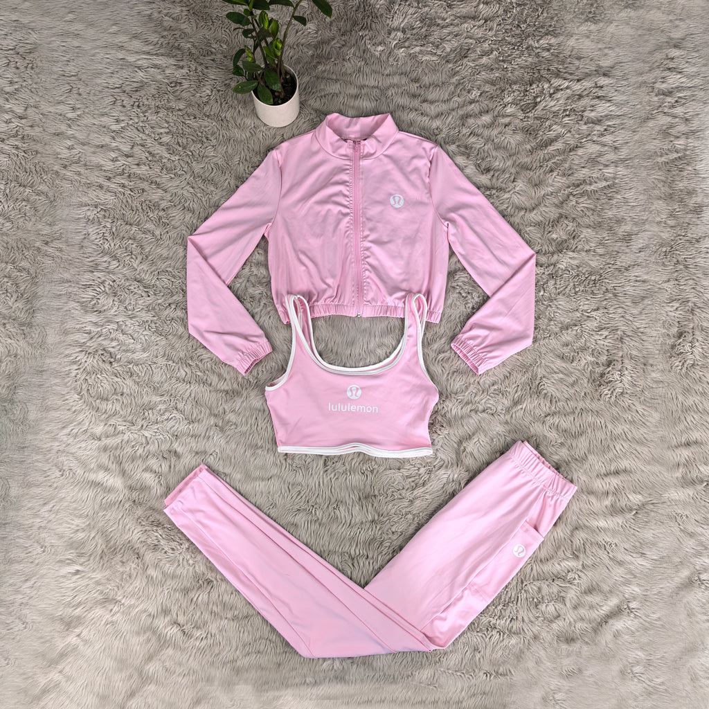 AL022-3 Pieces Tracksuit Set