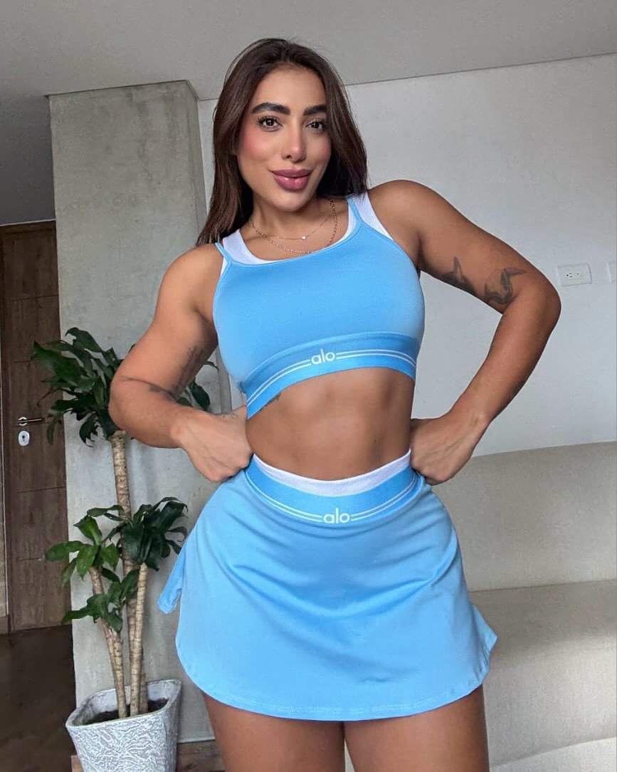 AL037-Mini Skort Set