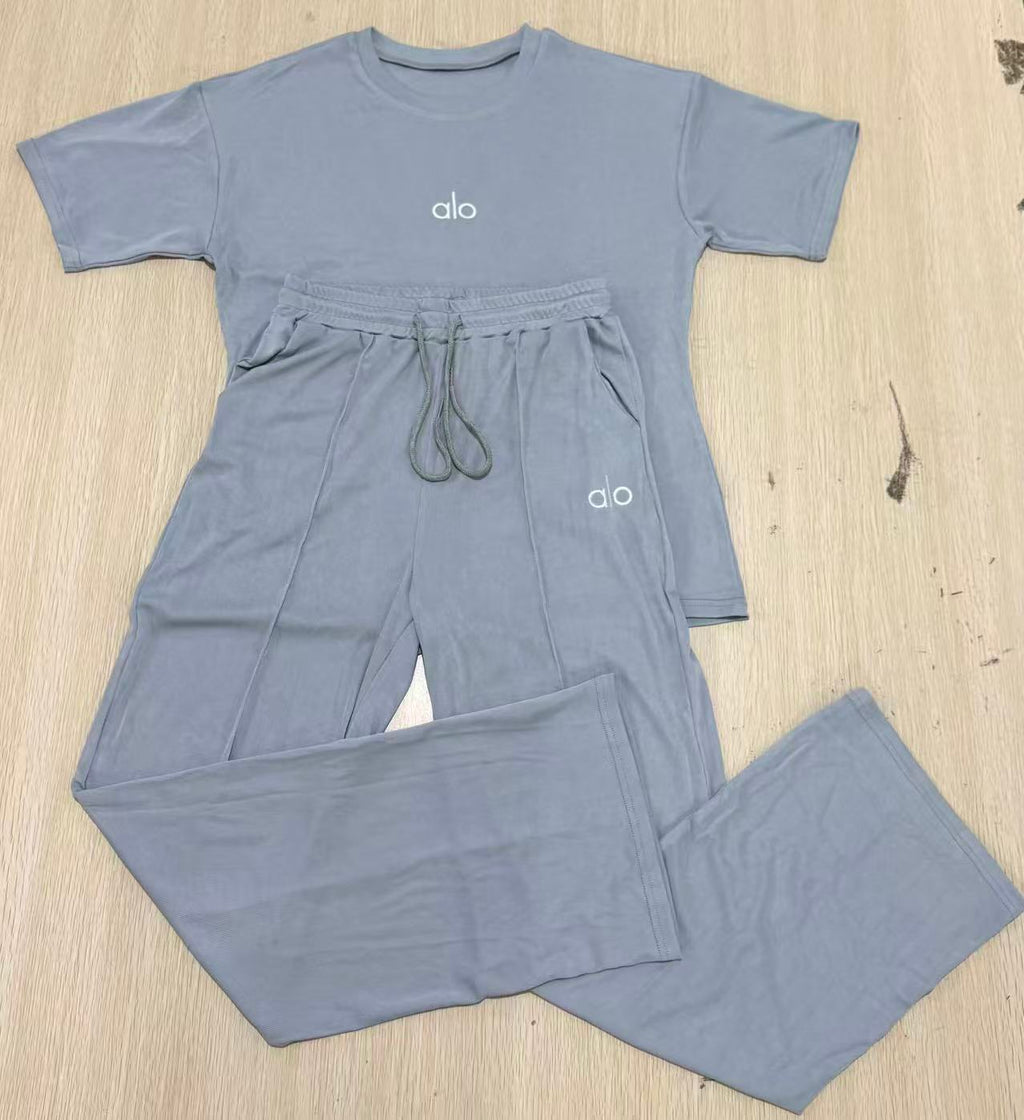 AL002-2 Pieces Pants Set