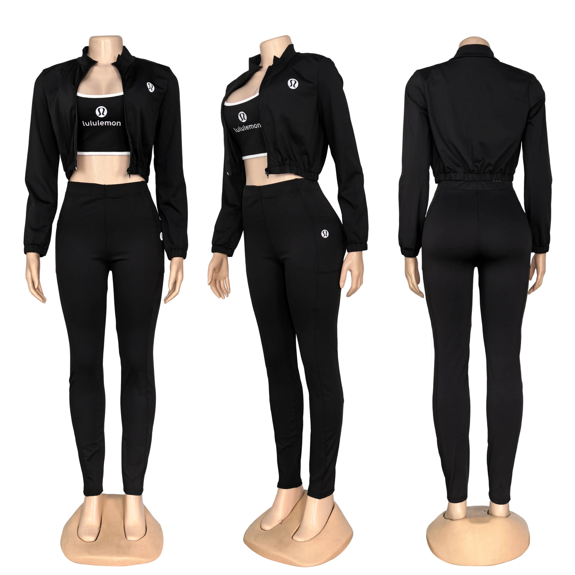 AL022-3 Pieces Tracksuit Set