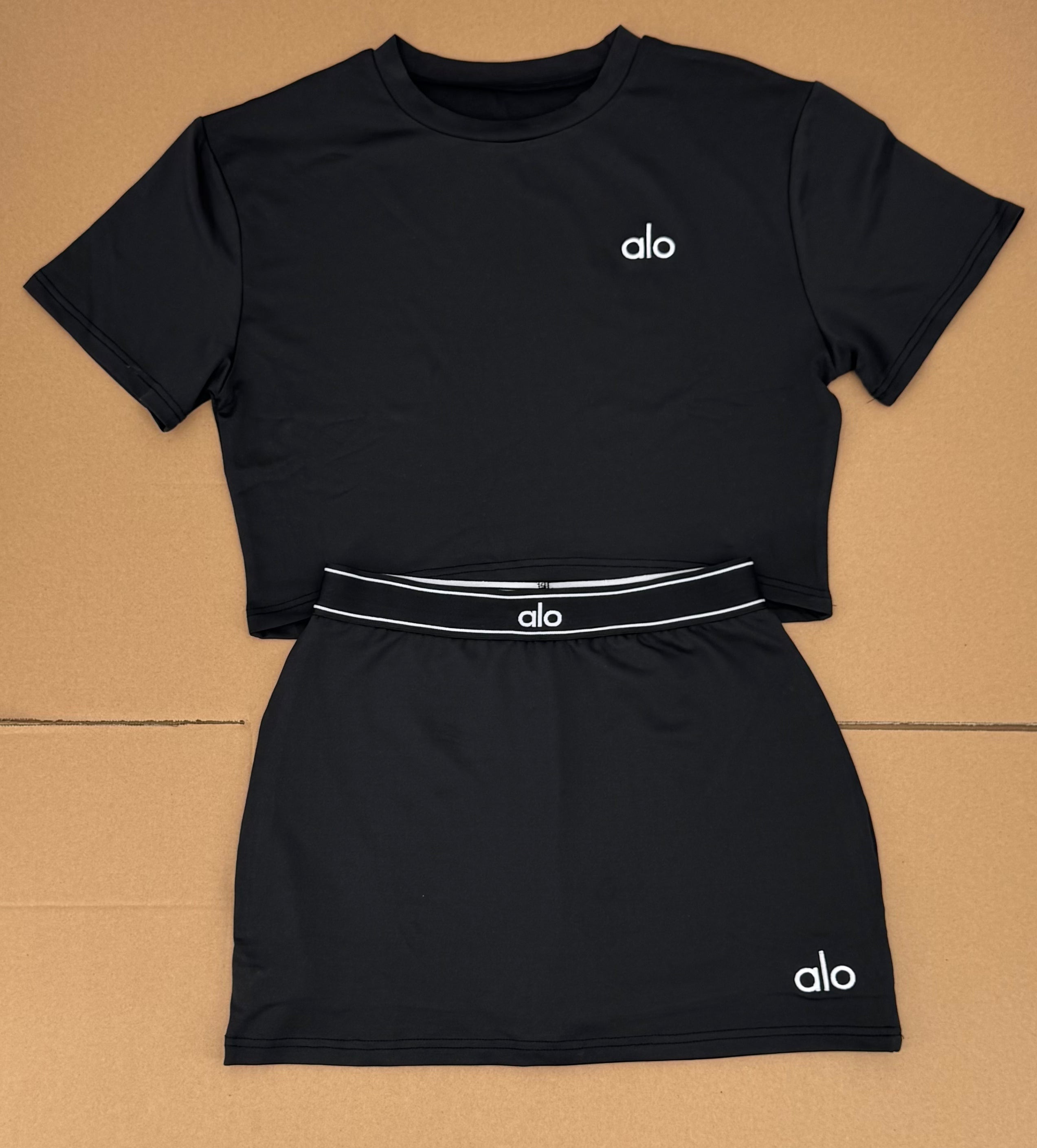 AL012-Shorts Tracksuit Set