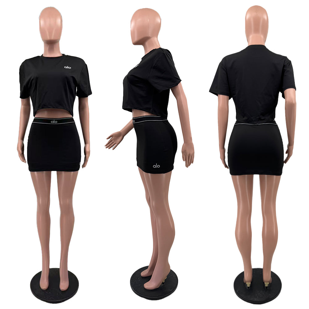 AL012-Shorts Tracksuit Set