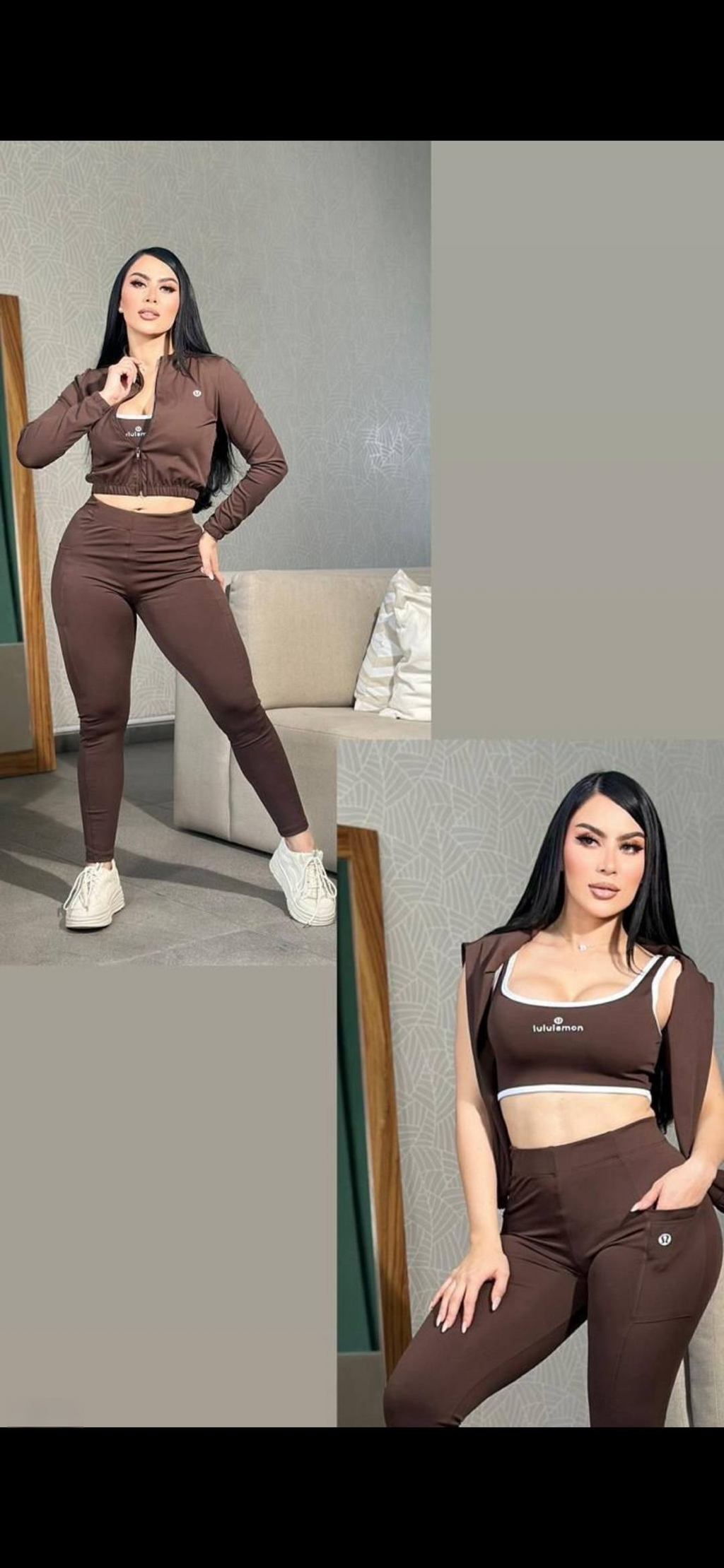 AL022-3 Pieces Tracksuit Set