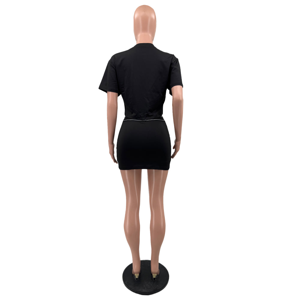 AL012-Shorts Tracksuit Set