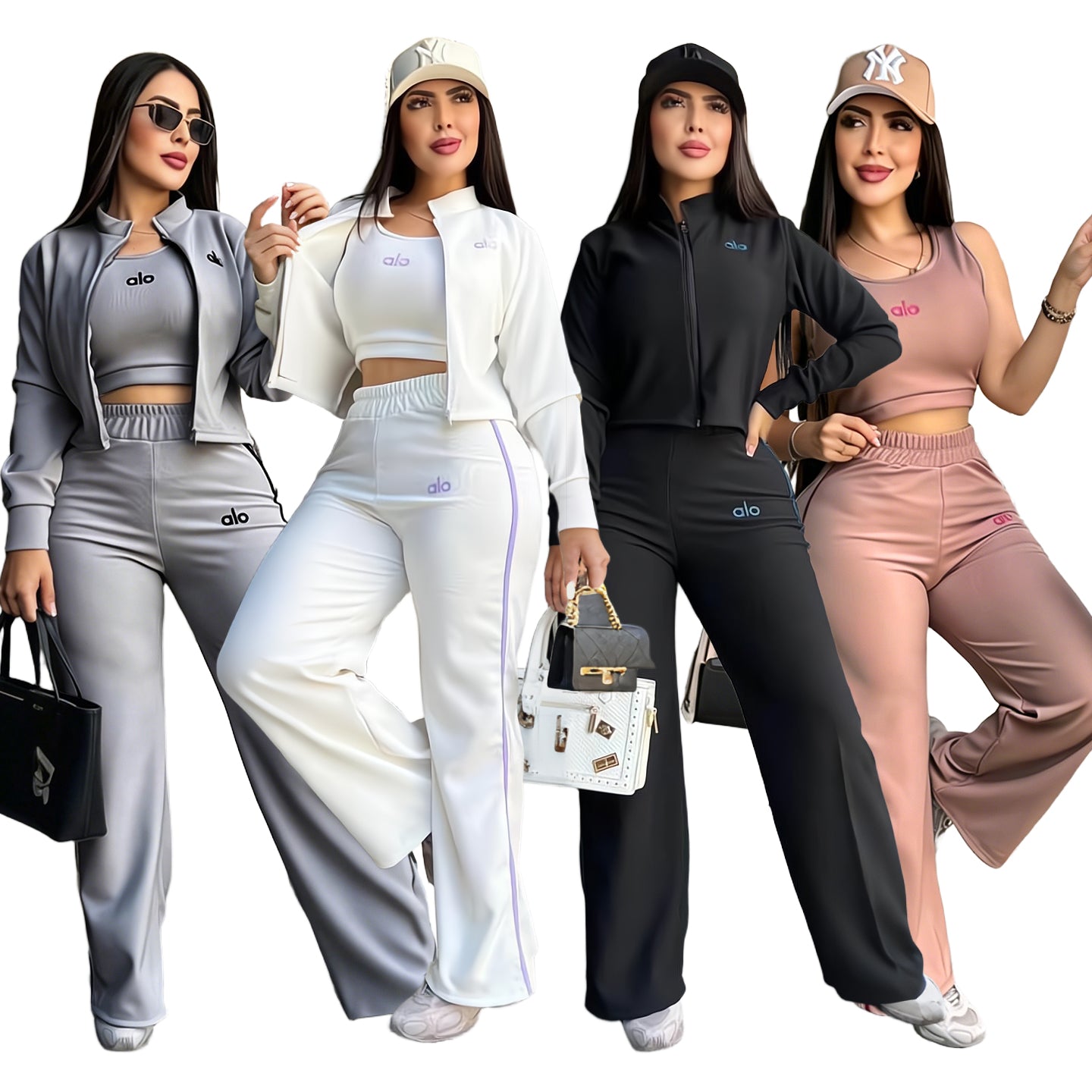 AL001-3 Pieces Pants Set