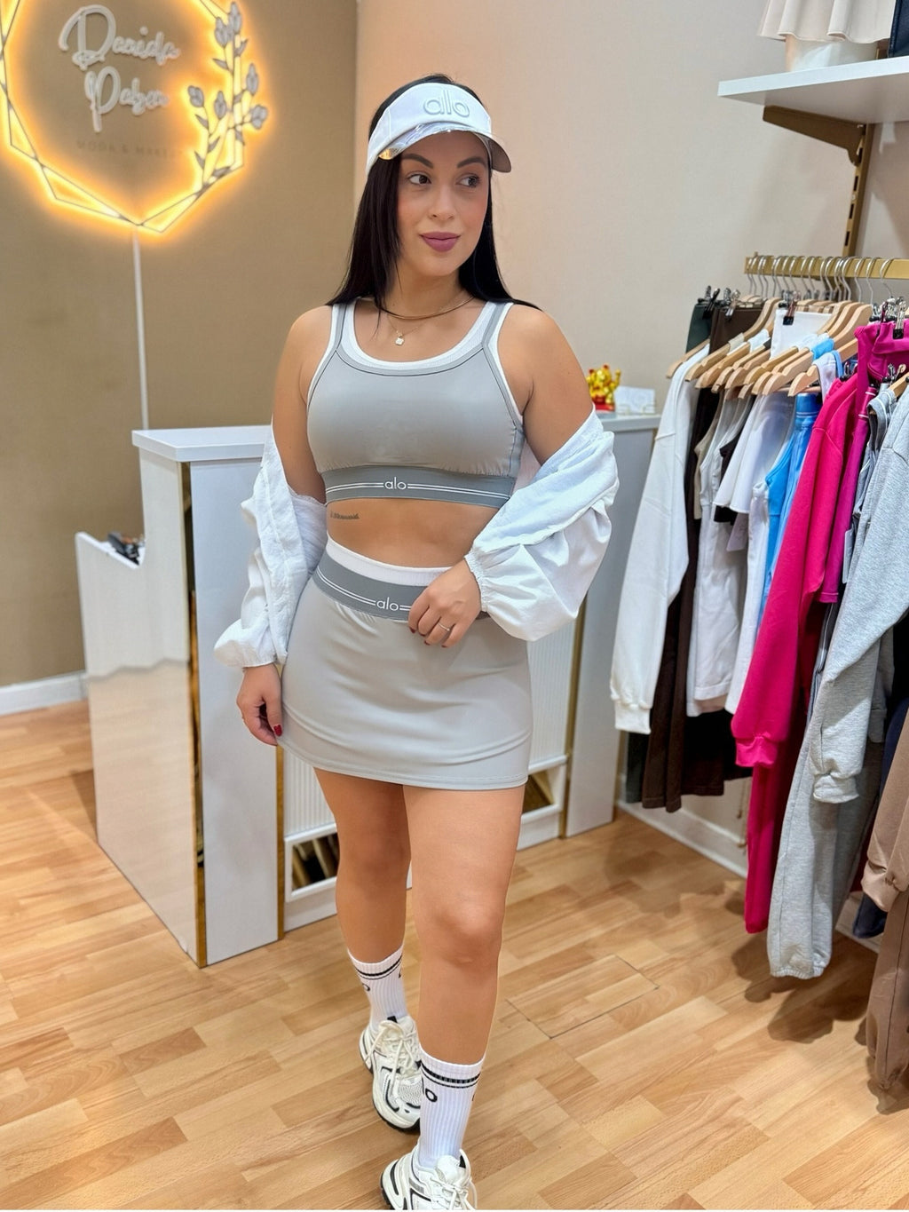 AL037-Mini Skort Set