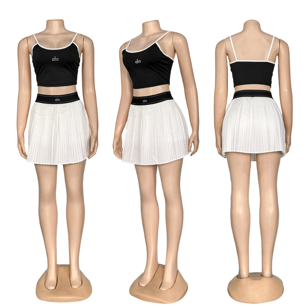 AL035-Mini Skort Set