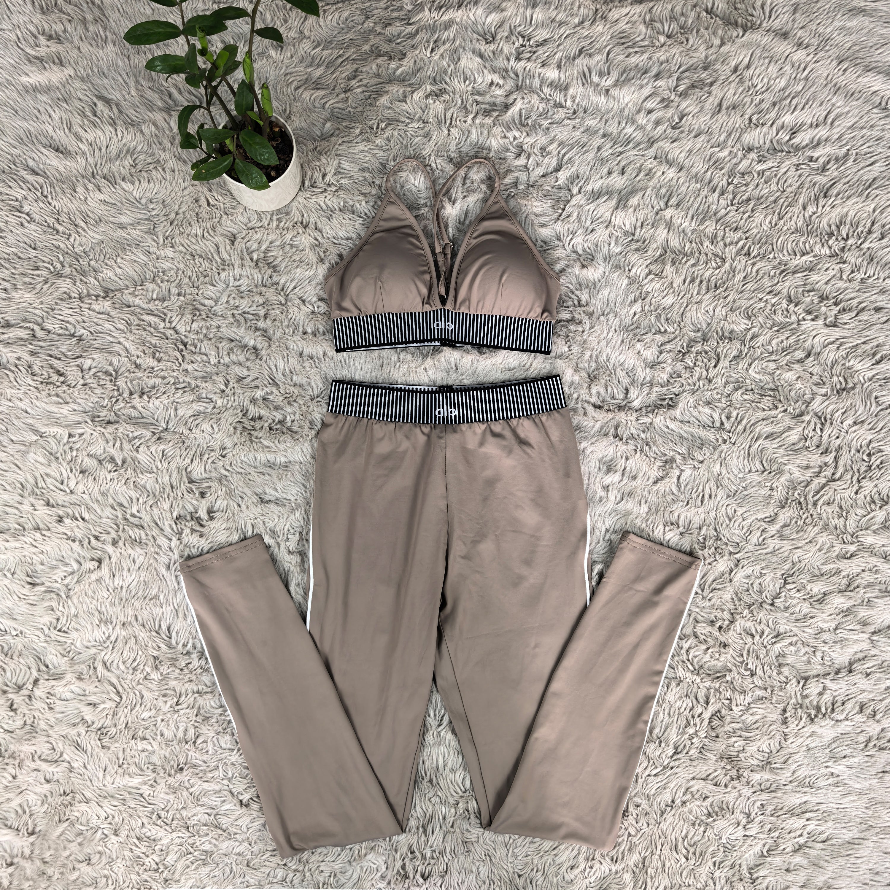 AL038-Leggings Set(With built-in chest pads)
