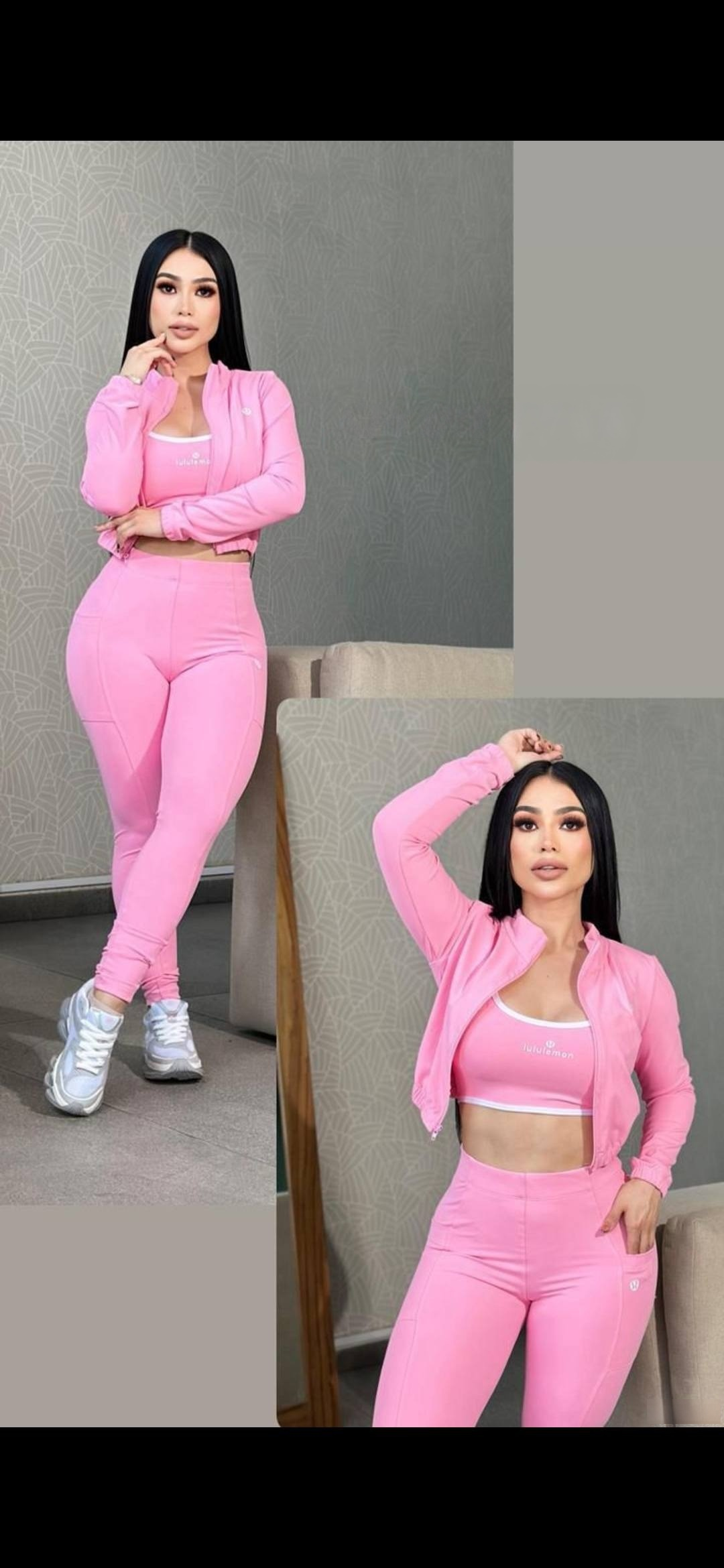 AL022-3 Pieces Tracksuit Set