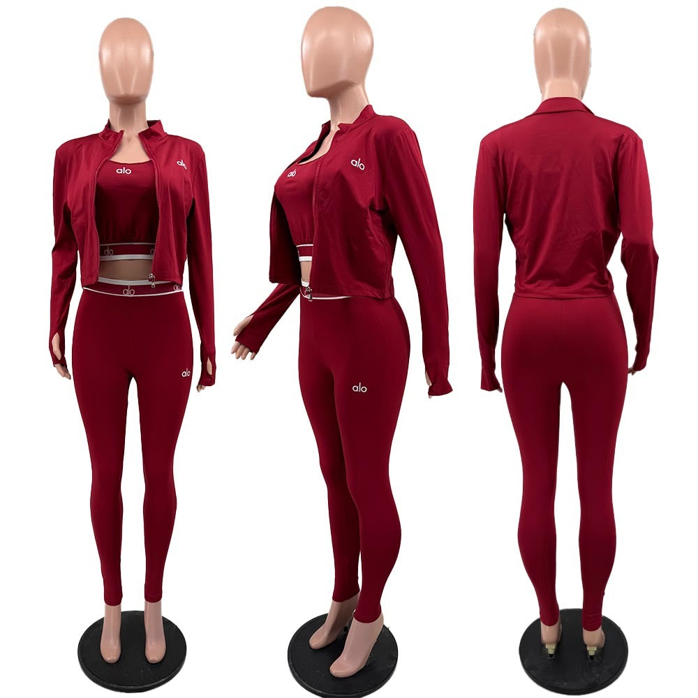 AL003-3 Pieces Pants Set