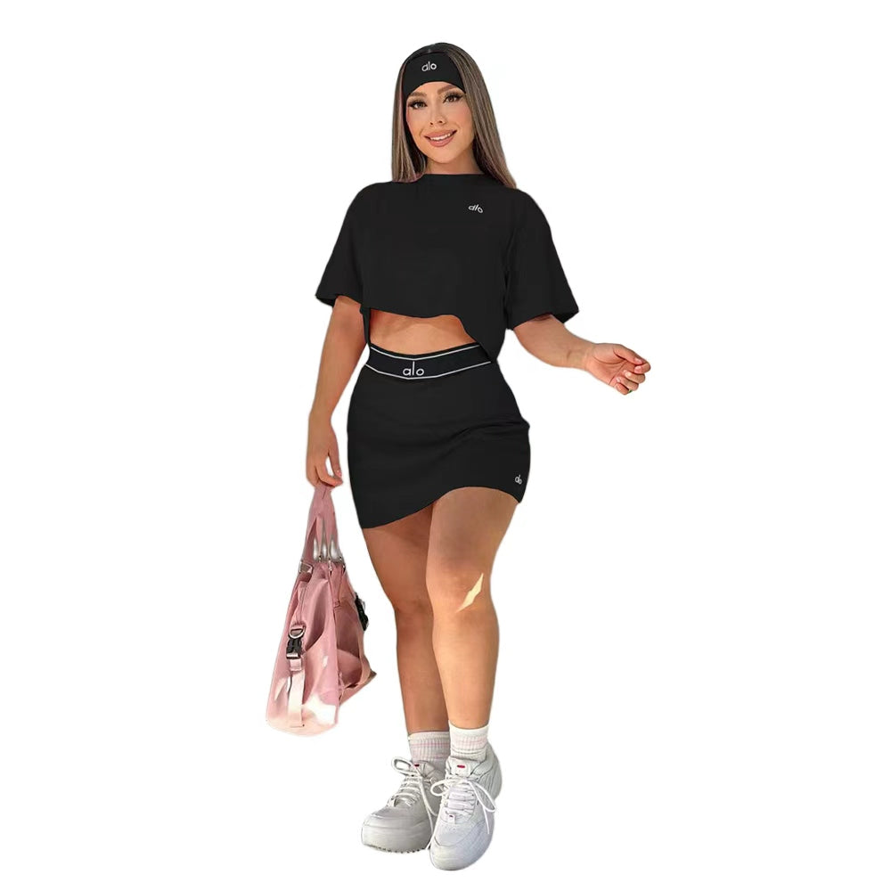 AL012-Shorts Tracksuit Set