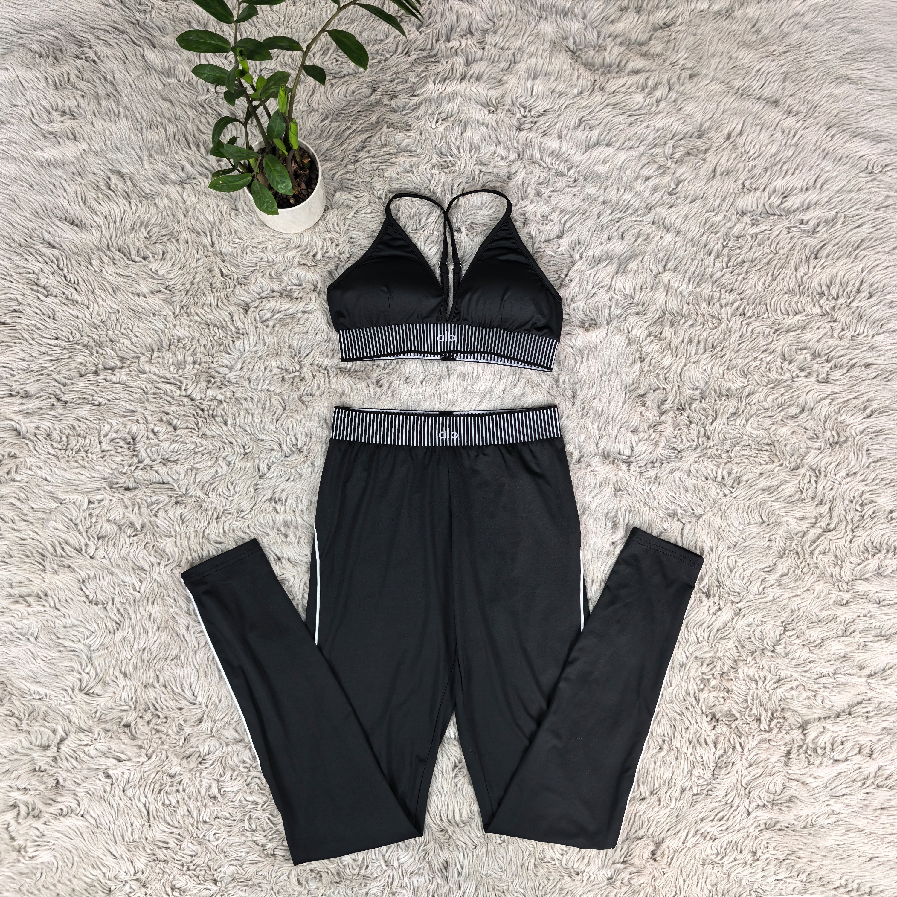 AL038-Leggings Set(With built-in chest pads)