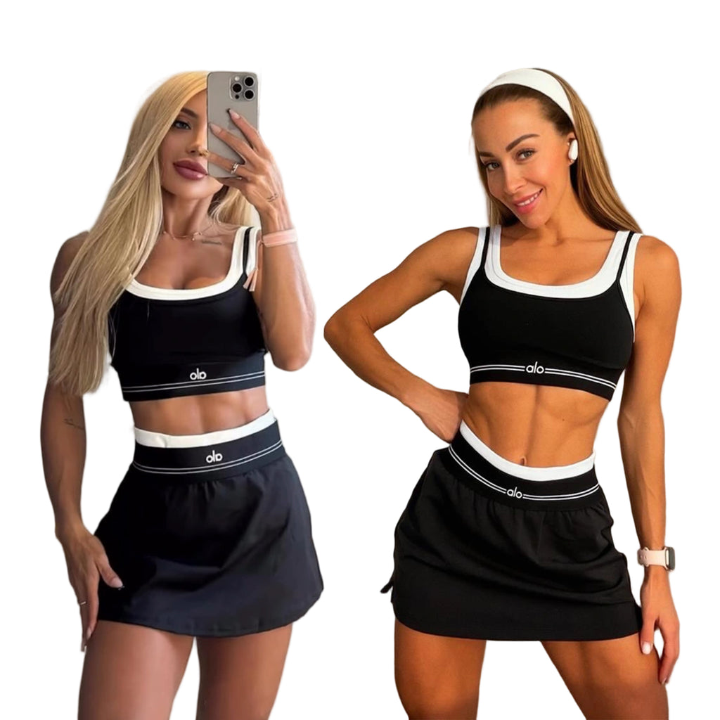 AL037-Mini Skort Set