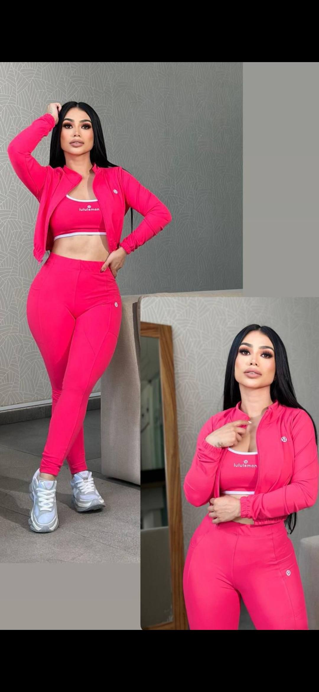 AL022-3 Pieces Tracksuit Set