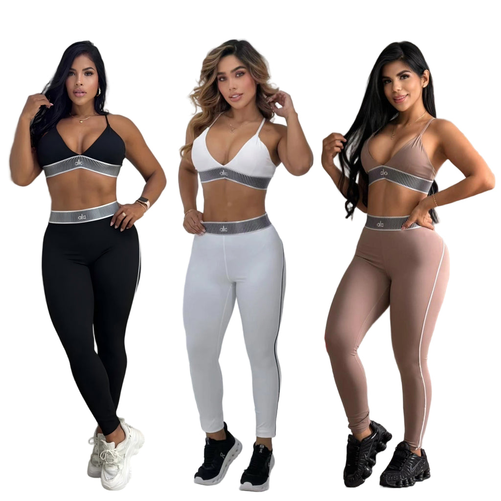 AL038-Leggings Set(With built-in chest pads)