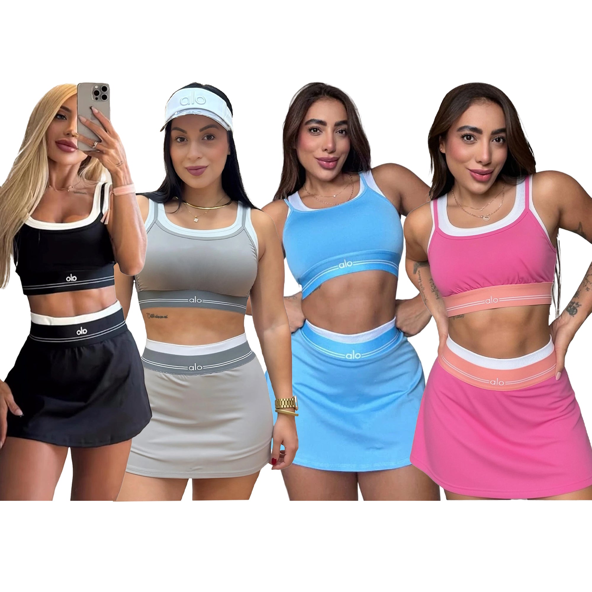 AL037-Mini Skort Set