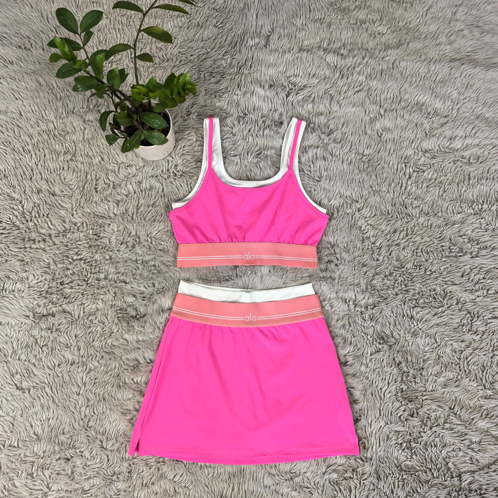 AL037-Mini Skort Set