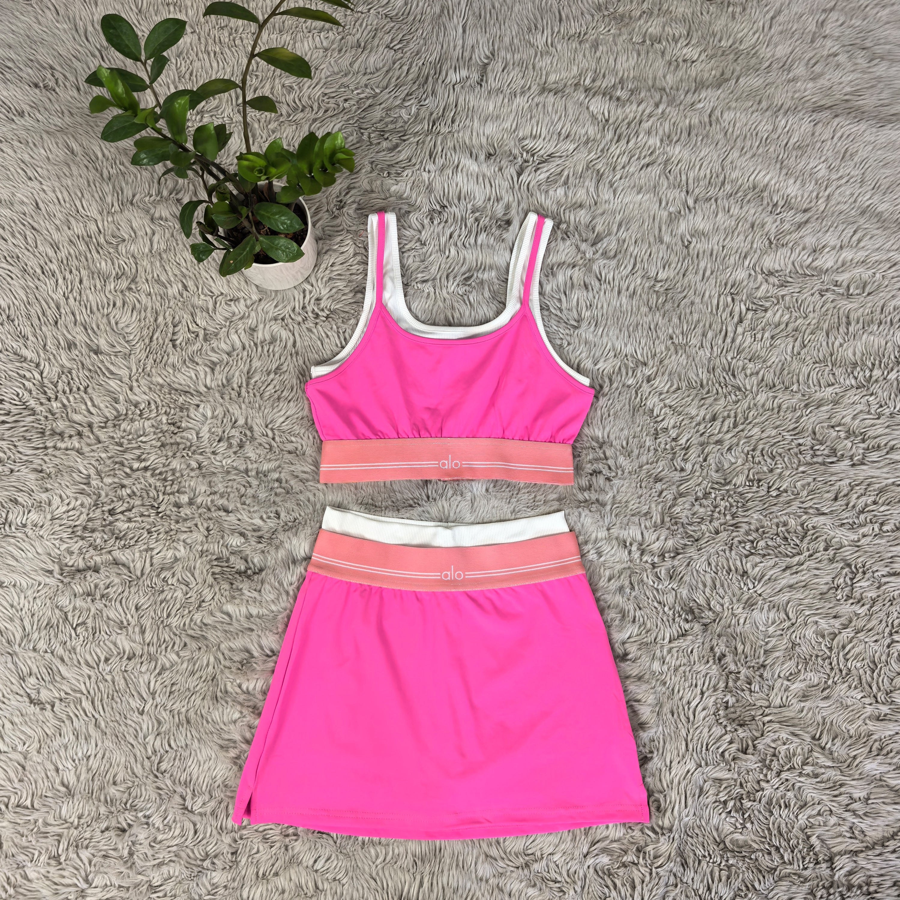 AL037-Mini Skort Set