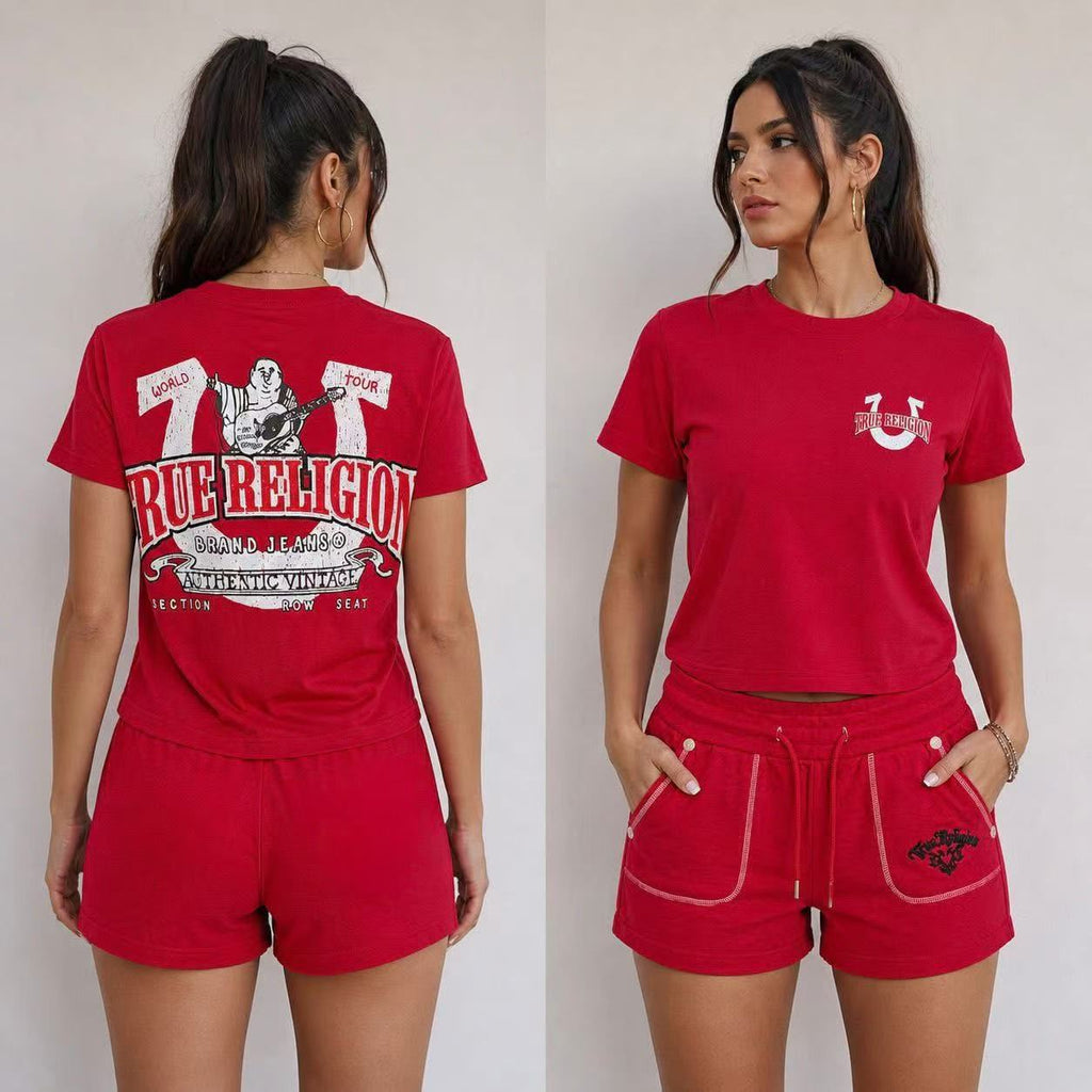 AL005-Shorts Tracksuit Set