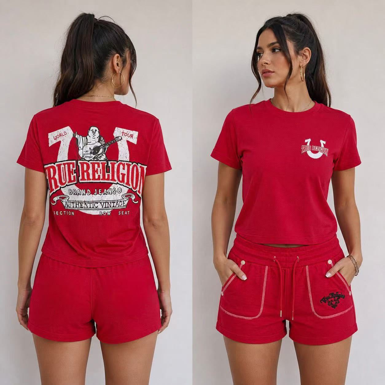 AL005-Shorts Tracksuit Set