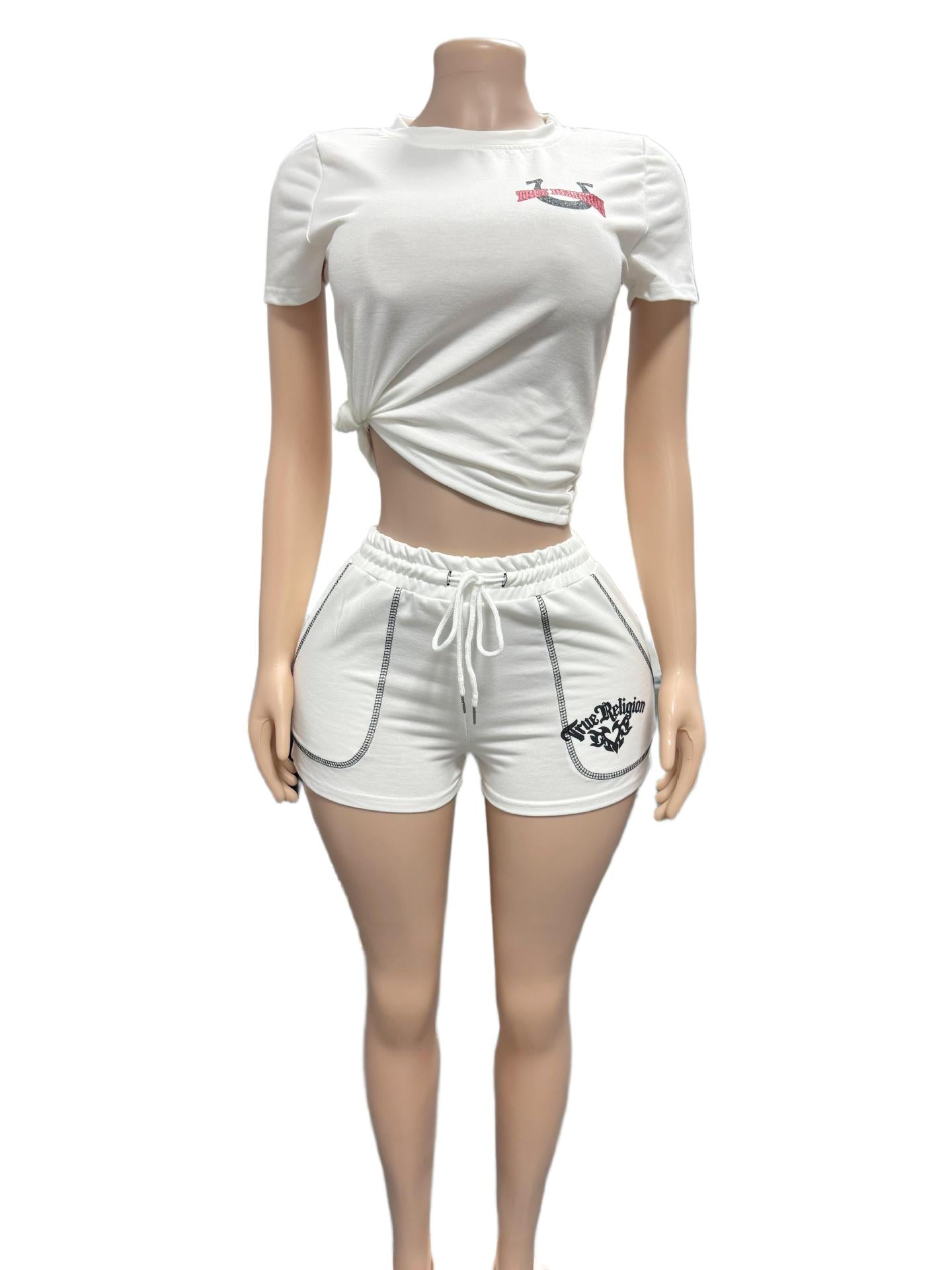 AL005-Shorts Tracksuit Set