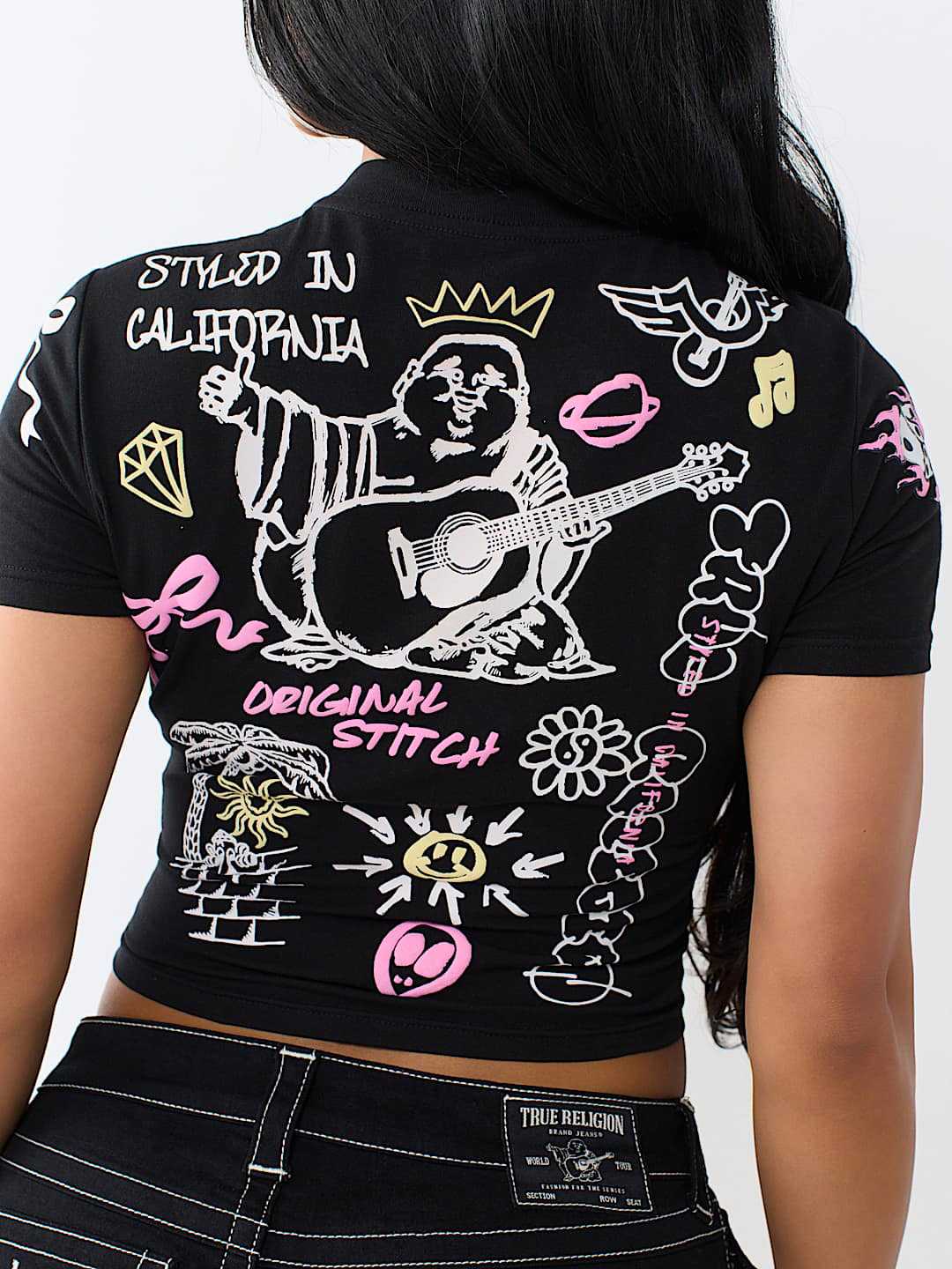 AL014-Graphic Babe Tee