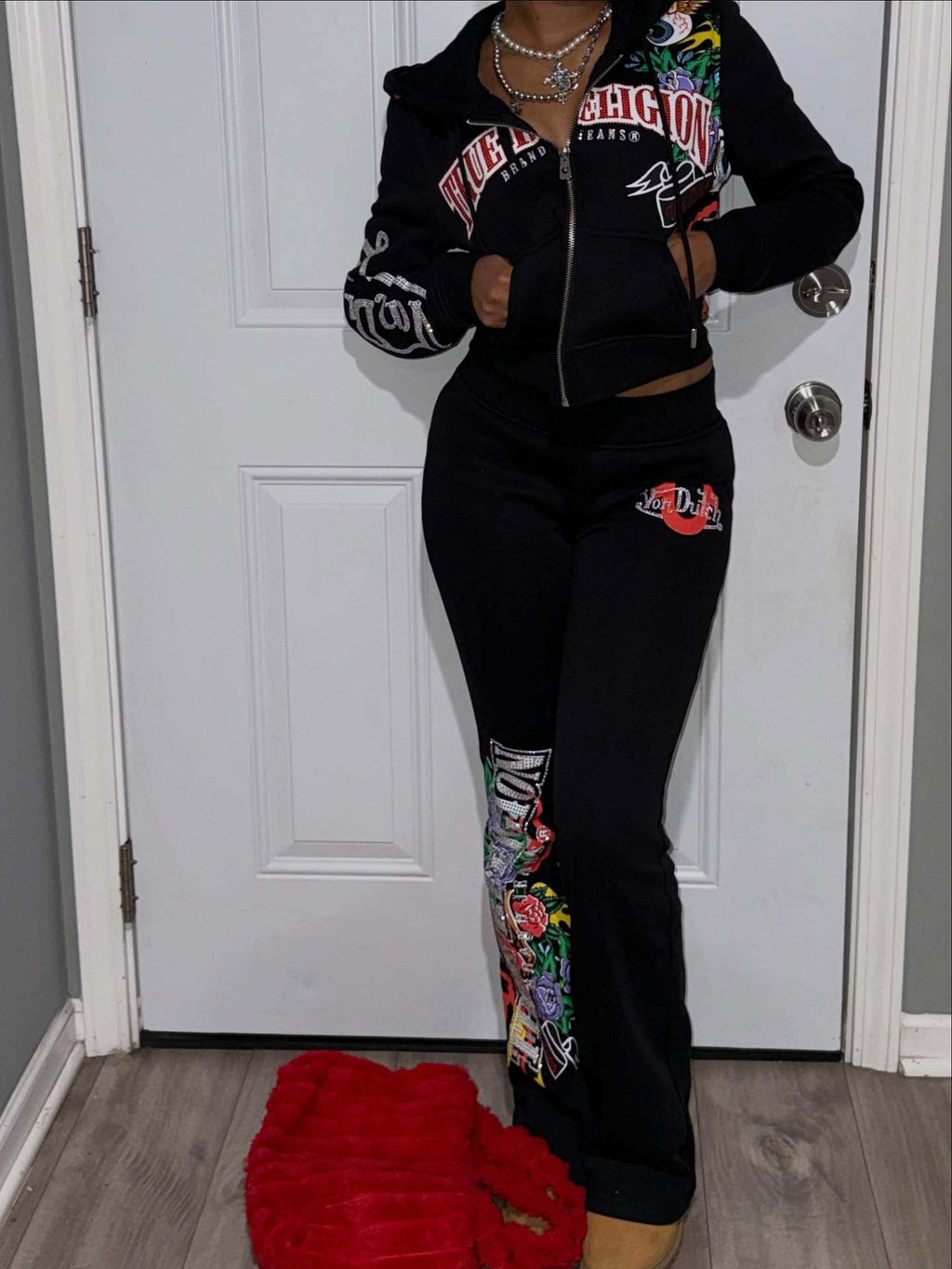 ALES277-Pants set