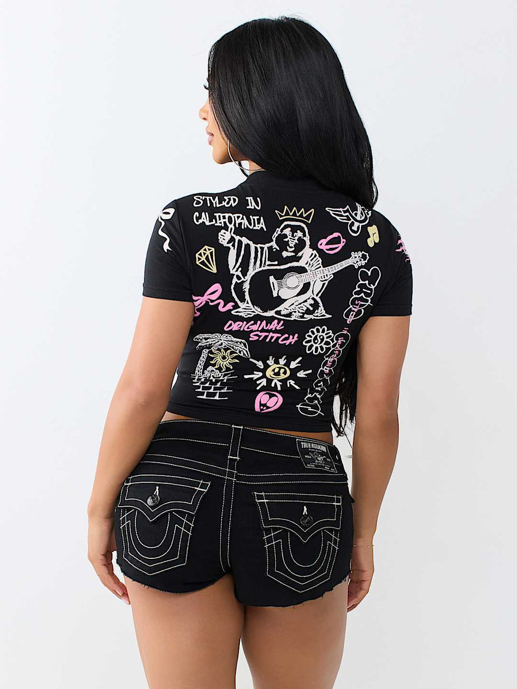AL014-Graphic Babe Tee