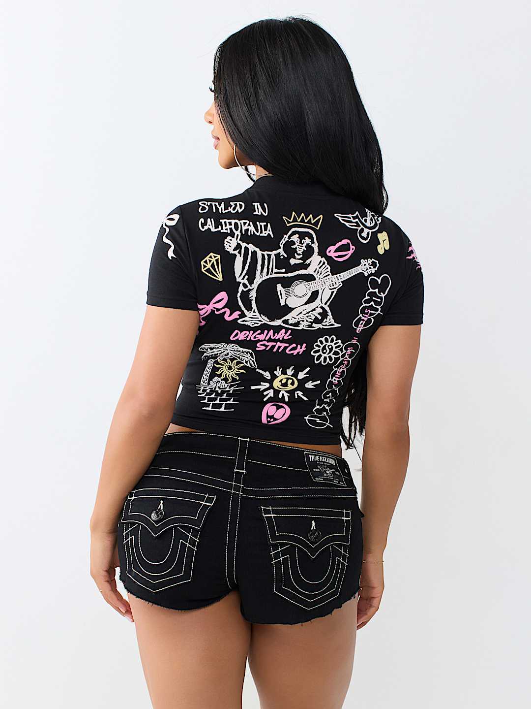 AL014-Graphic Babe Tee