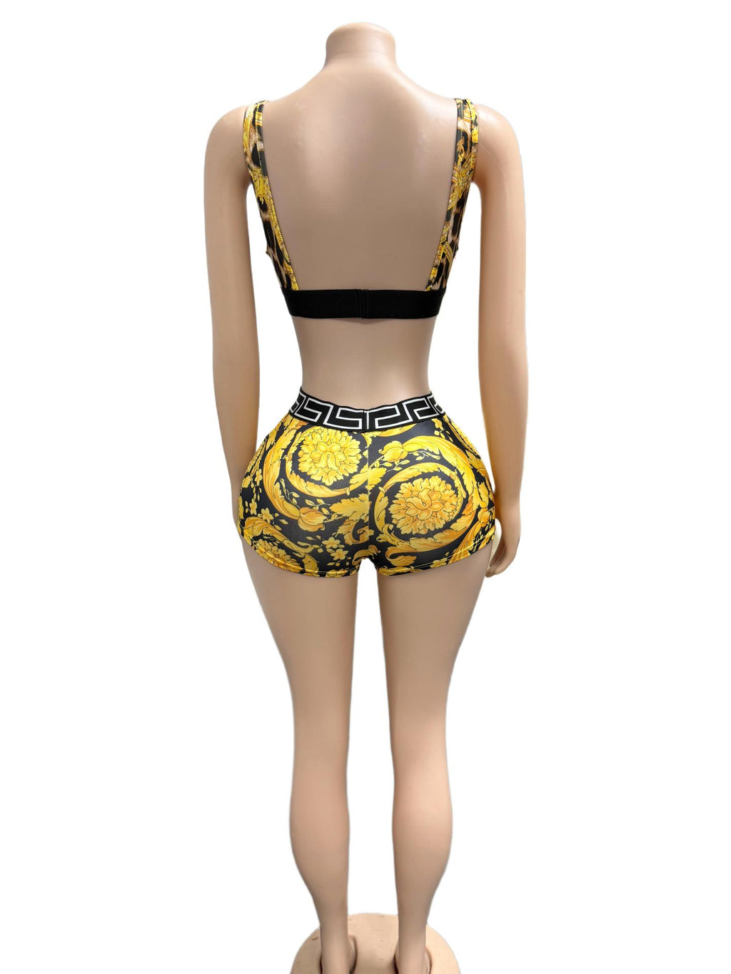 AL010-Shorts Tracksuit Set