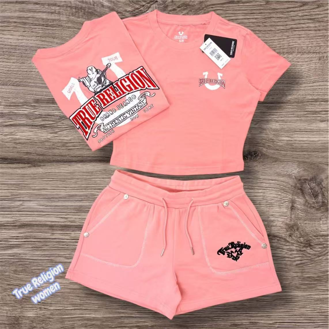 AL005-Shorts Tracksuit Set
