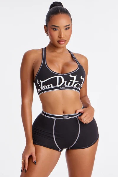 AL008-Shorts Tracksuit Set