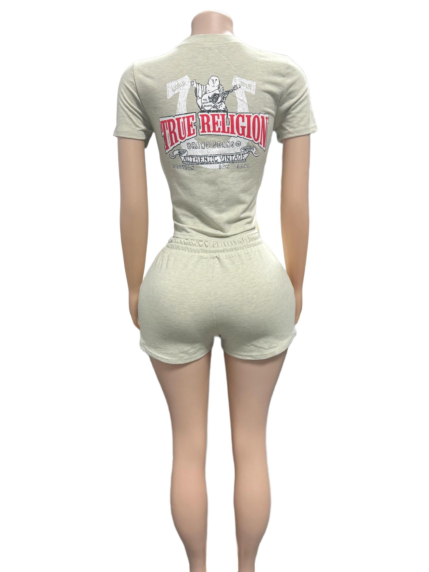 AL005-Shorts Tracksuit Set