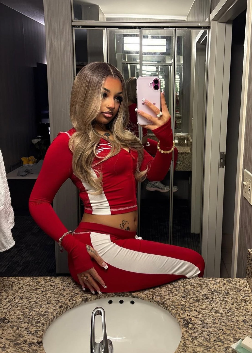 ALGS193-Pants Set