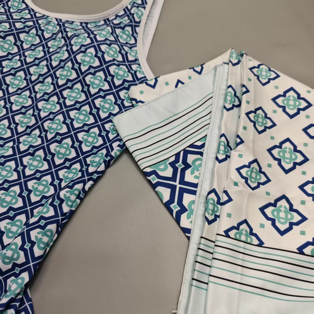 ALT215-2 Piece Swimsuit & Scarf Set