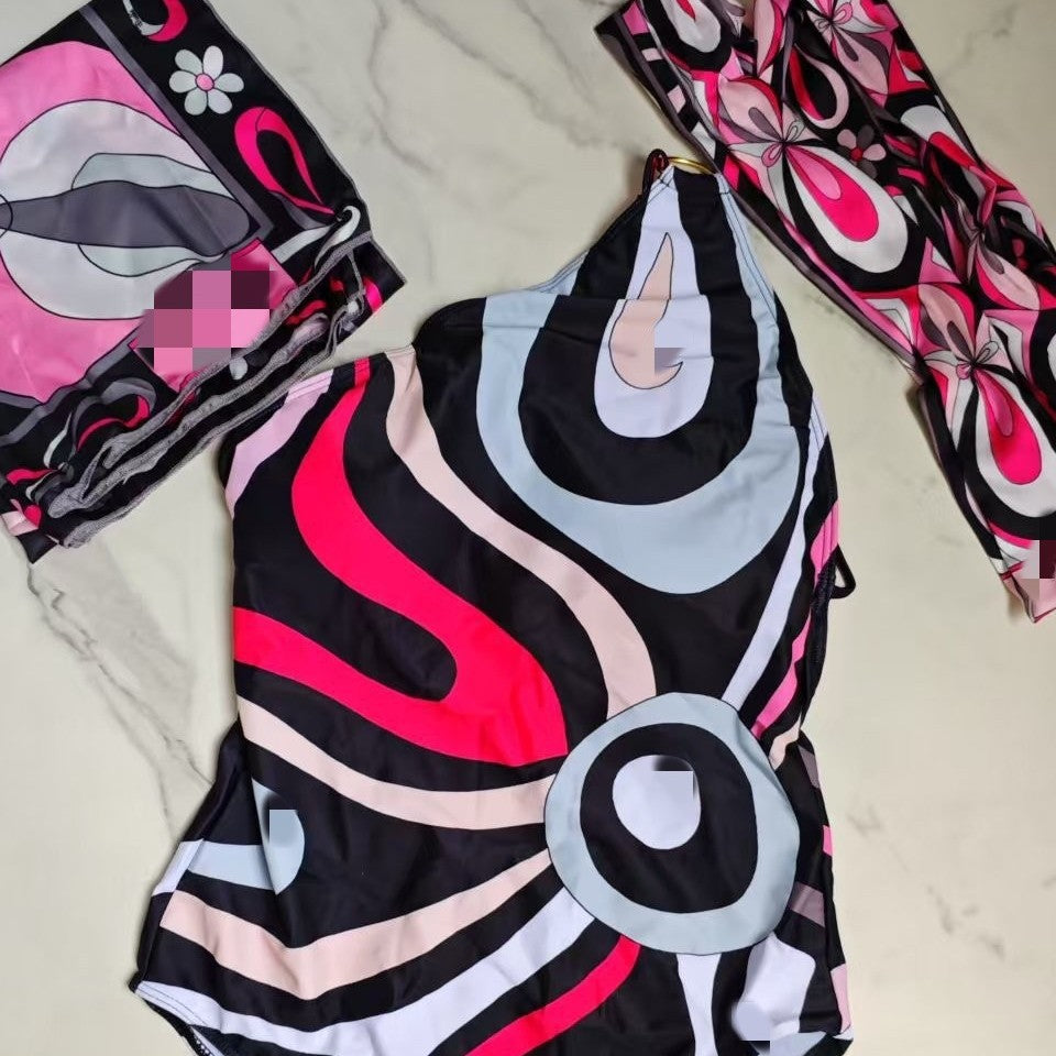 ALDS353-Swimmsuit two-piece set