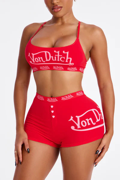 AL006-Shorts Tracksuit Set