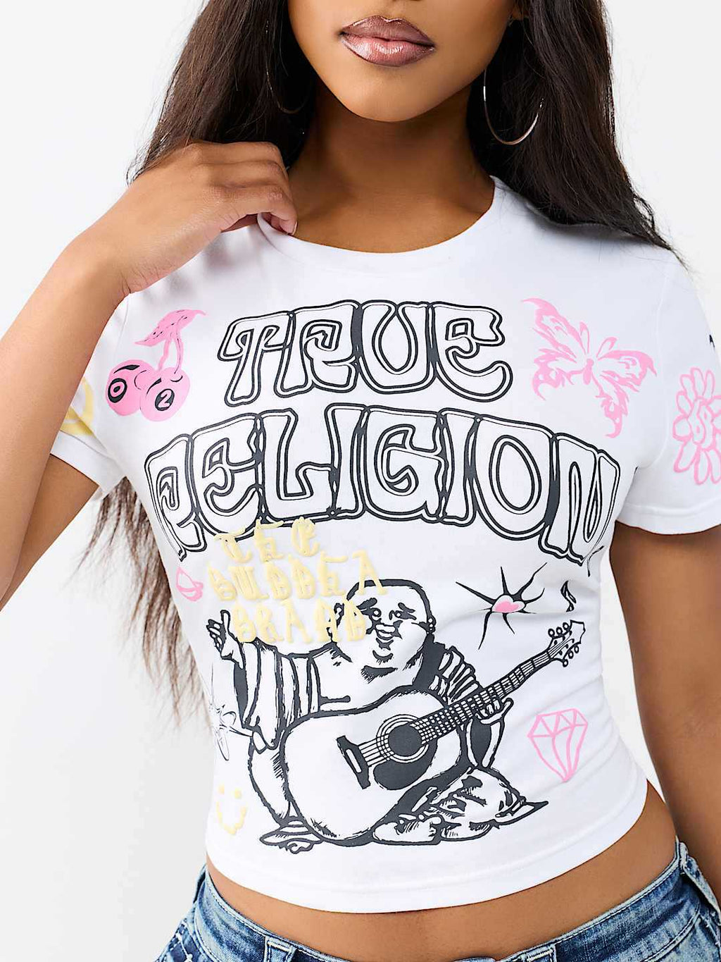AL014-Graphic Babe Tee