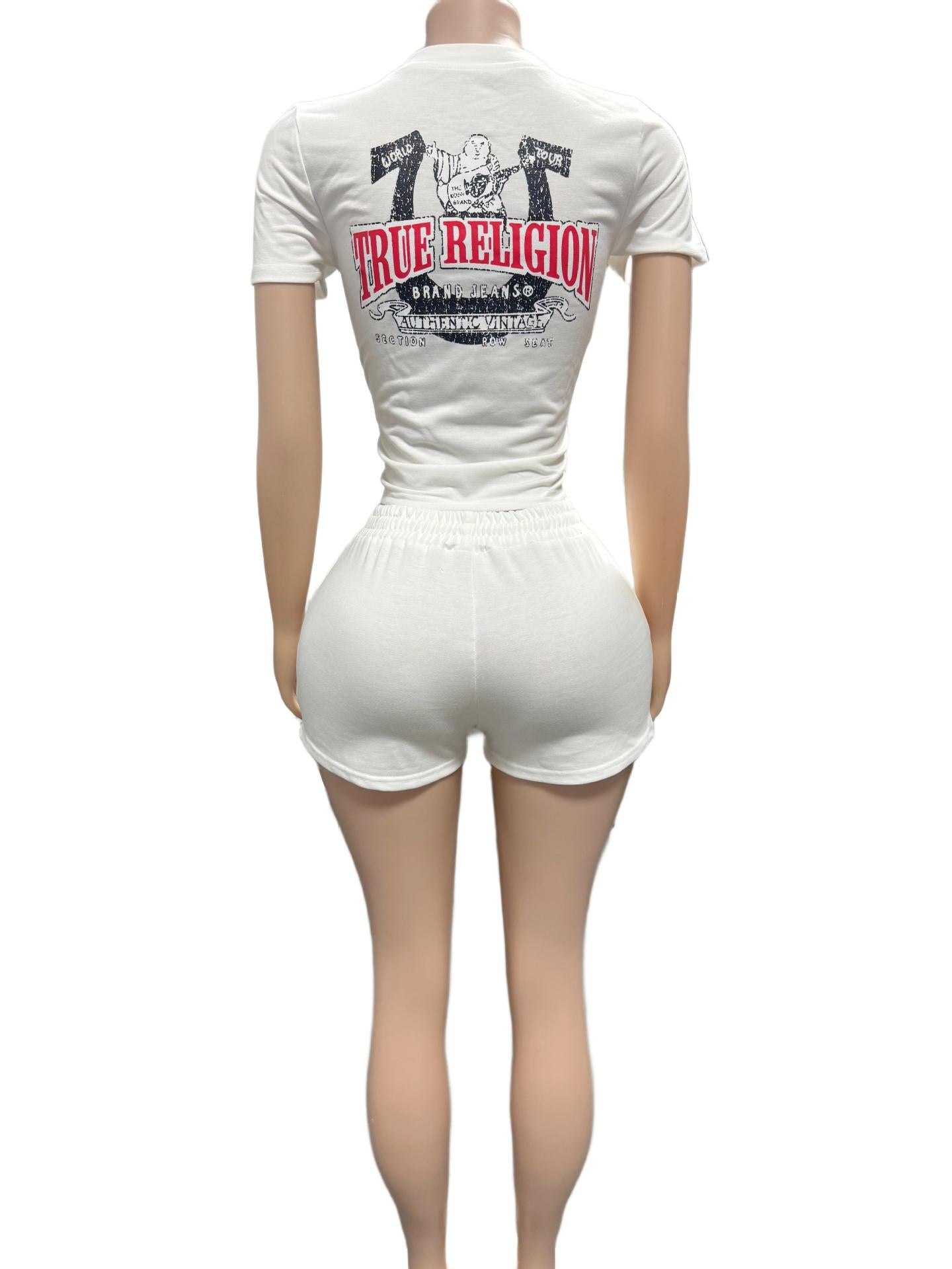 AL005-Shorts Tracksuit Set