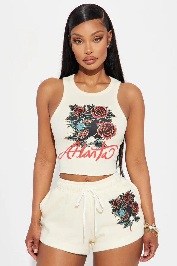 ALDS157-Shorts set