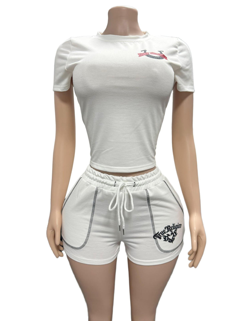 AL005-Shorts Tracksuit Set
